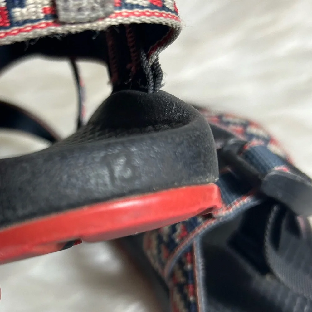 Chaco Ecotread Aztec Tribal Print Sandal Size 13